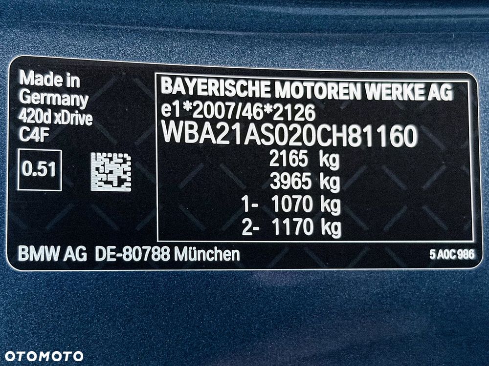 BMW Seria 4 420d M Sport - 39