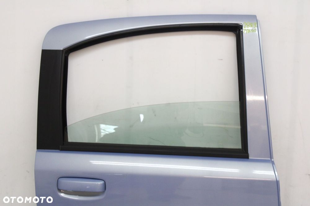 FIAT PANDA II 2 2003R- DRZWI PRAWY TYŁ PRAWE TYLNE 792 - KOD LAKIERU - 2