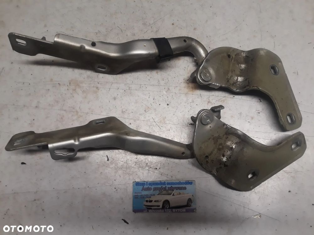 ZAWIASY MASKI RENAULT CLIO III 307816  307817 (KOMPLET) - 1