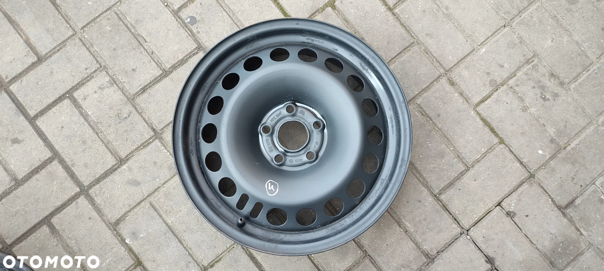 FELGI 5x105 6.5Jx16 CALI ET39 OPEL ASTRA J 4 SZTUKI KOMPLET - 5