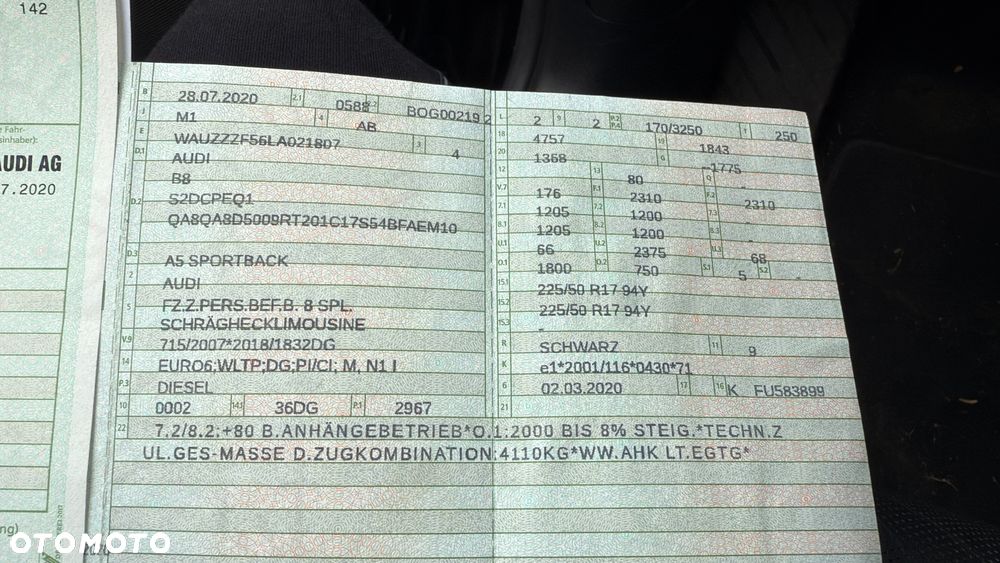 Audi A5 Sportback 45 TDI quattro tiptronic - 40