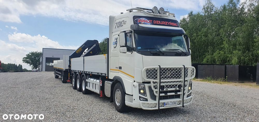 Volvo FH16 700KM 8x4 Tridem +HDS Palfinger PK 56002 - 1