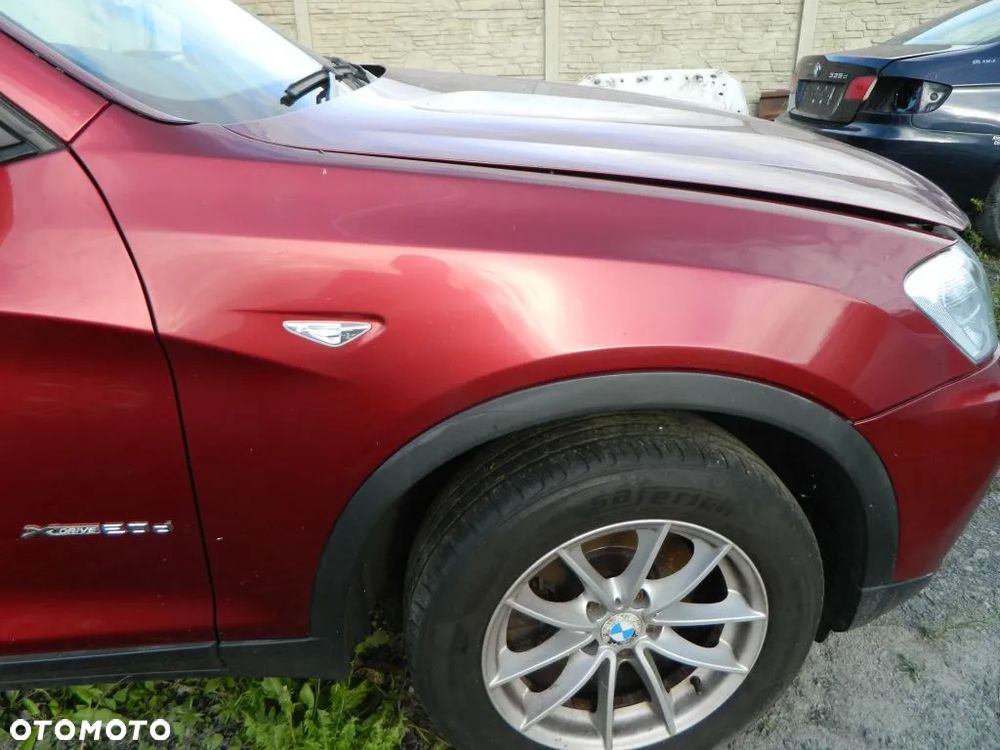 BMW X3 F25 A82/3 VERMILLION RED METALLIC NA CZĘŚCI - 5