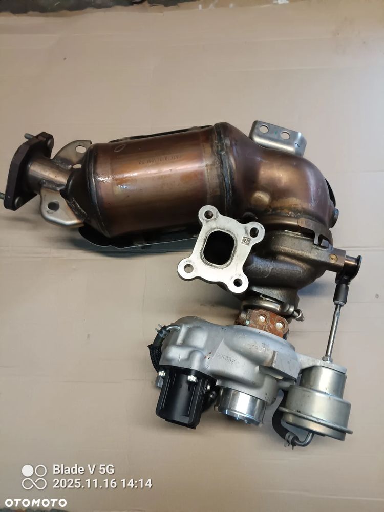 Turbosprężarka z Katalizarorem MG ZS 1.0T-GDI