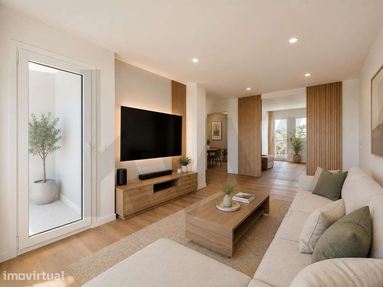 Apartamento T3 com 112,95 m2, 3 Varandas e Vista Panorâmica | Santarém - Grande imagem: 4/30