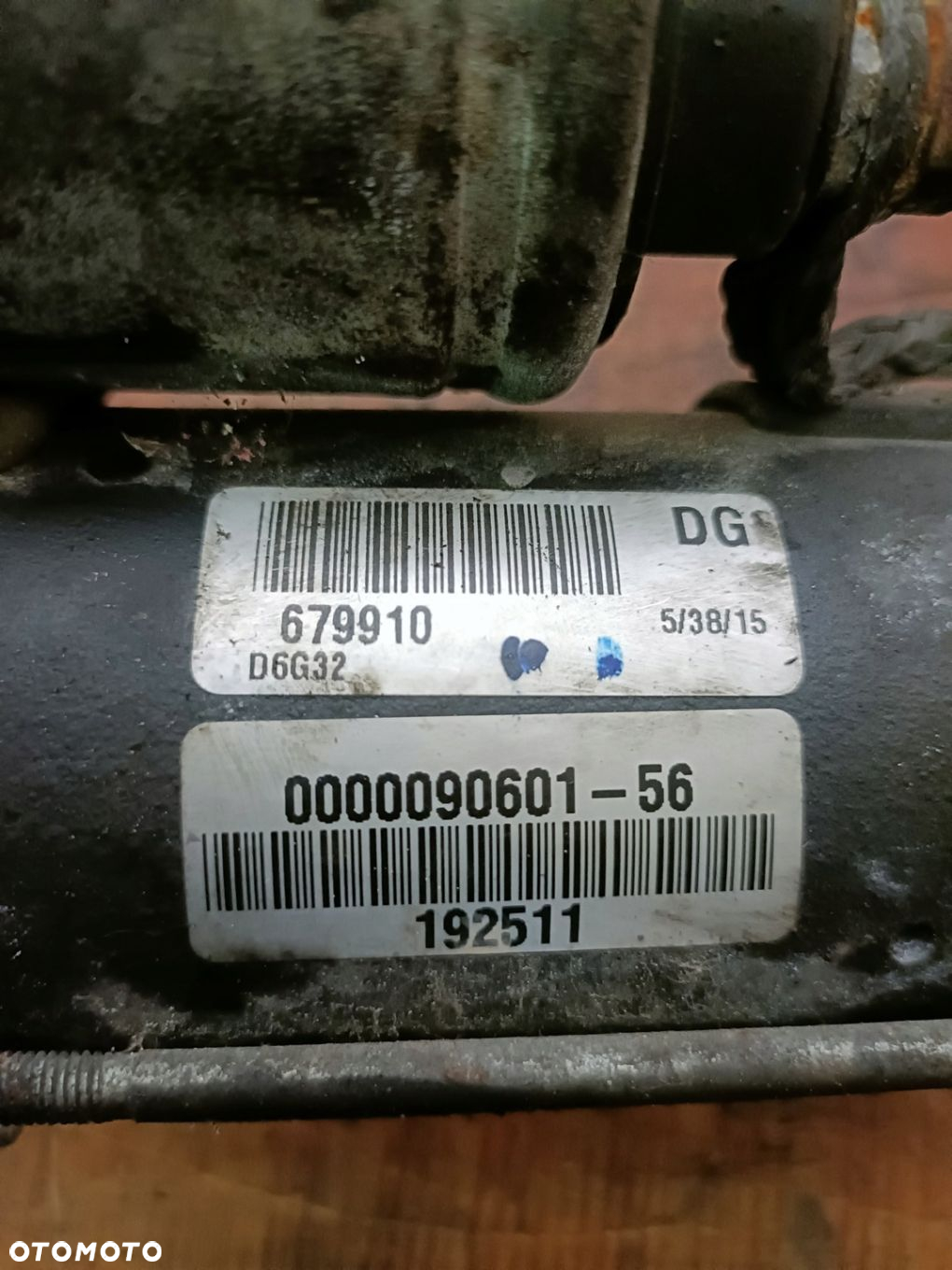 PEUGEOT BIPPER 09-11 r. 1,4 HDI ROZRUSZNIK STARTER 402650691 + - 5