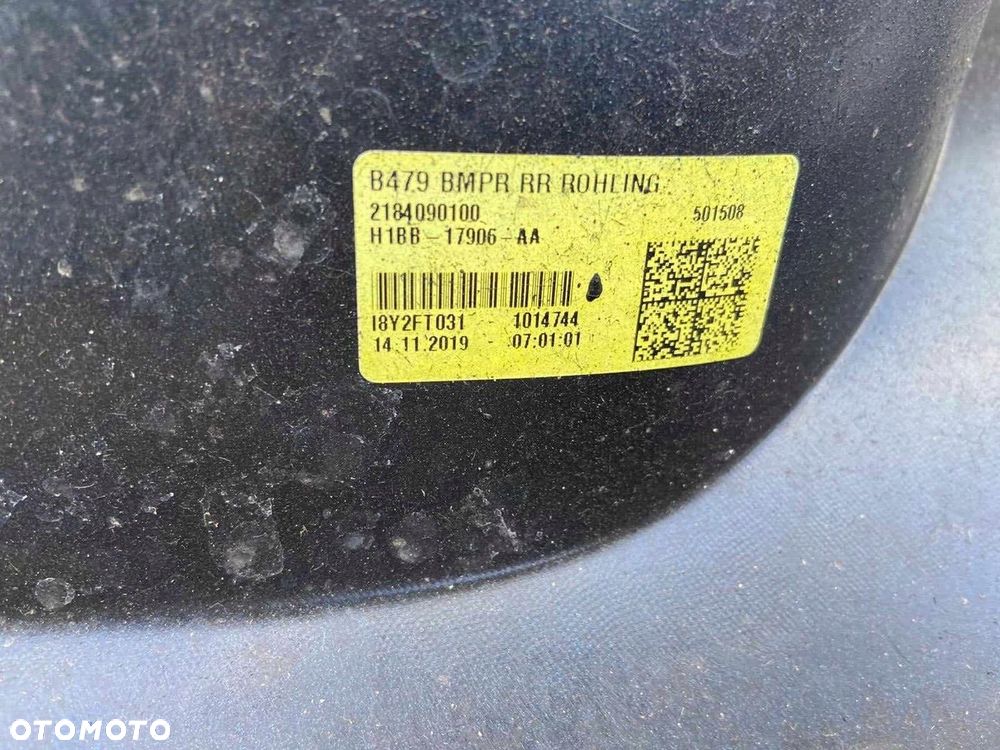 Ford Fiesta ST MK7 Zderzak Tył H1BB-17906-AA - 4