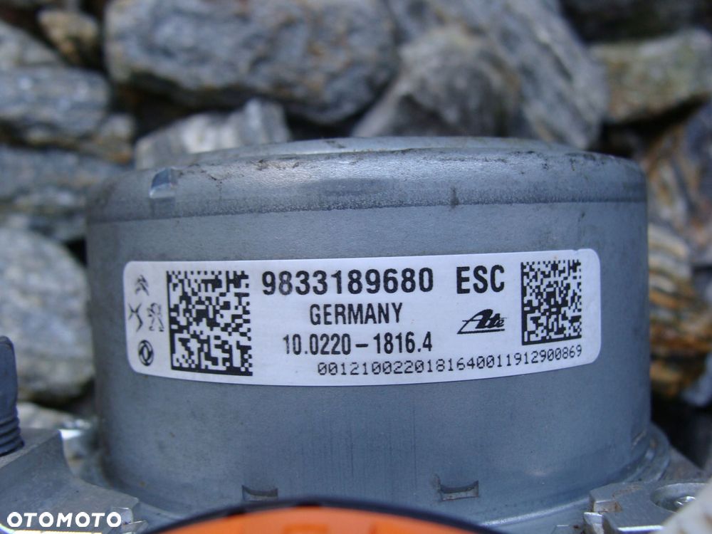 abs esc corsa f ds3 9833189680 10.0916-3967.3 - 3