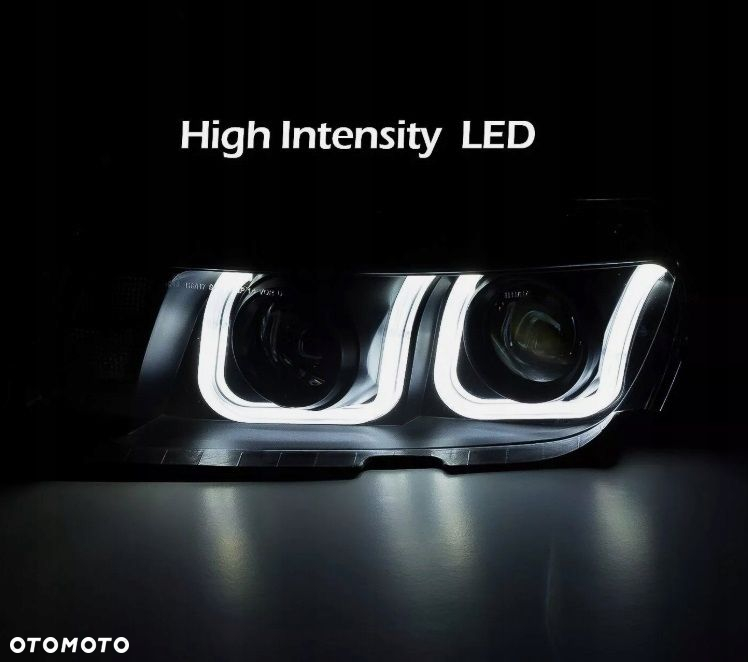 Reflektory Lampy kpl Ringi Angel Eyes Led Tuning Chevrolet Camaro V 5 Lift - 5