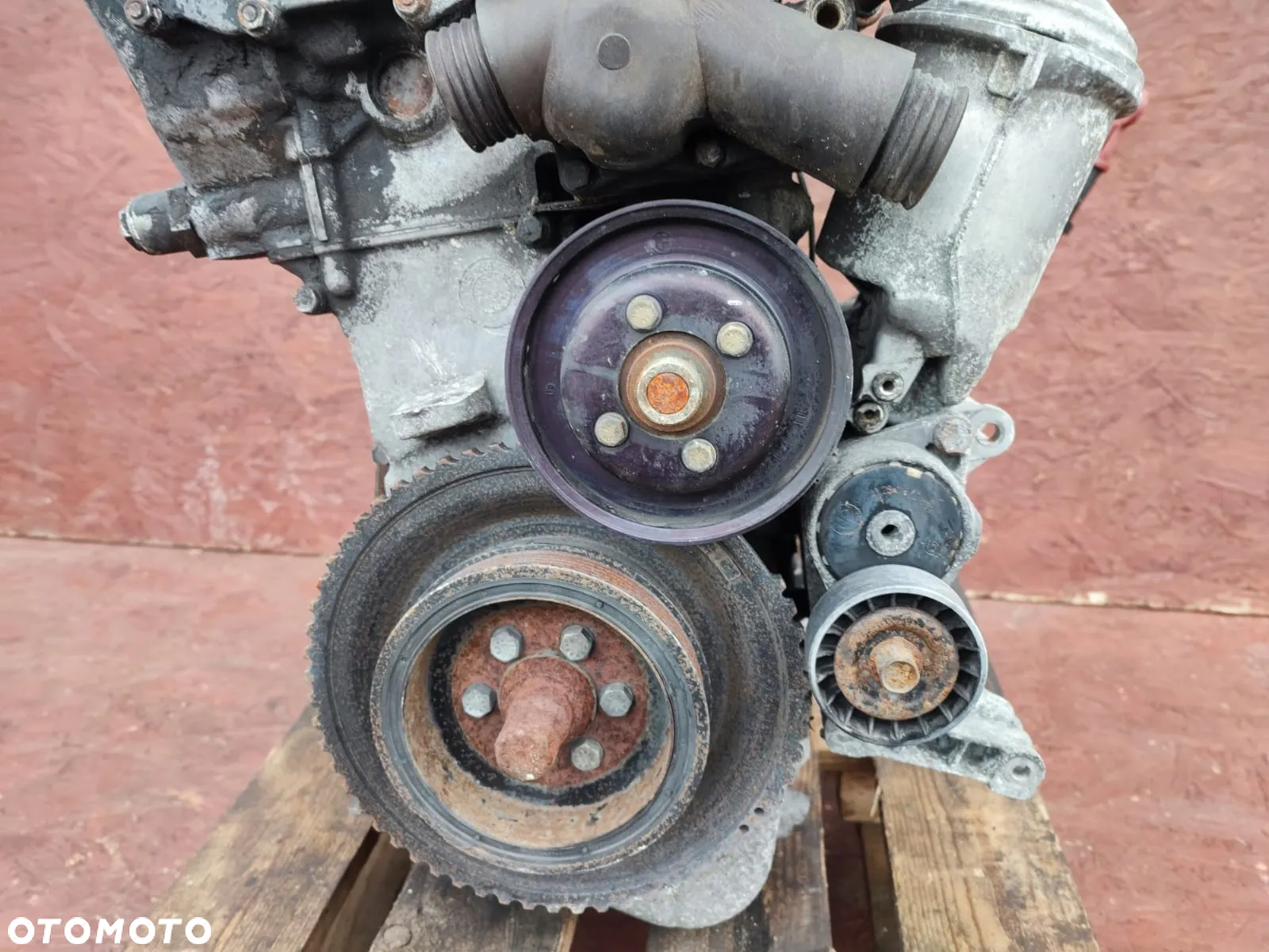 BMW E30 / E34 / E36. ORYGINALNY KOMPLETNY SŁUPEK SILNIKA M50B20V VANOS 150KM  O NR: 9 072 057 / 1 740 974 OEM. W BARDZO DOBRYM STANIE TECHNICZNYM. - 6