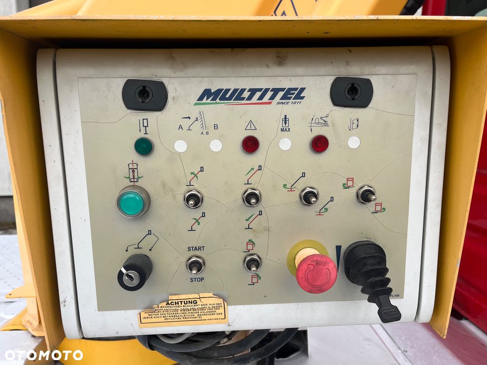 Iveco Podnośnik Koszowy 24 Metry 15 w Bok Multitel Mt240 Zwyżka Tylko 17 tys Km !!  UDT jak Wumag Ruthmann GSR - 5