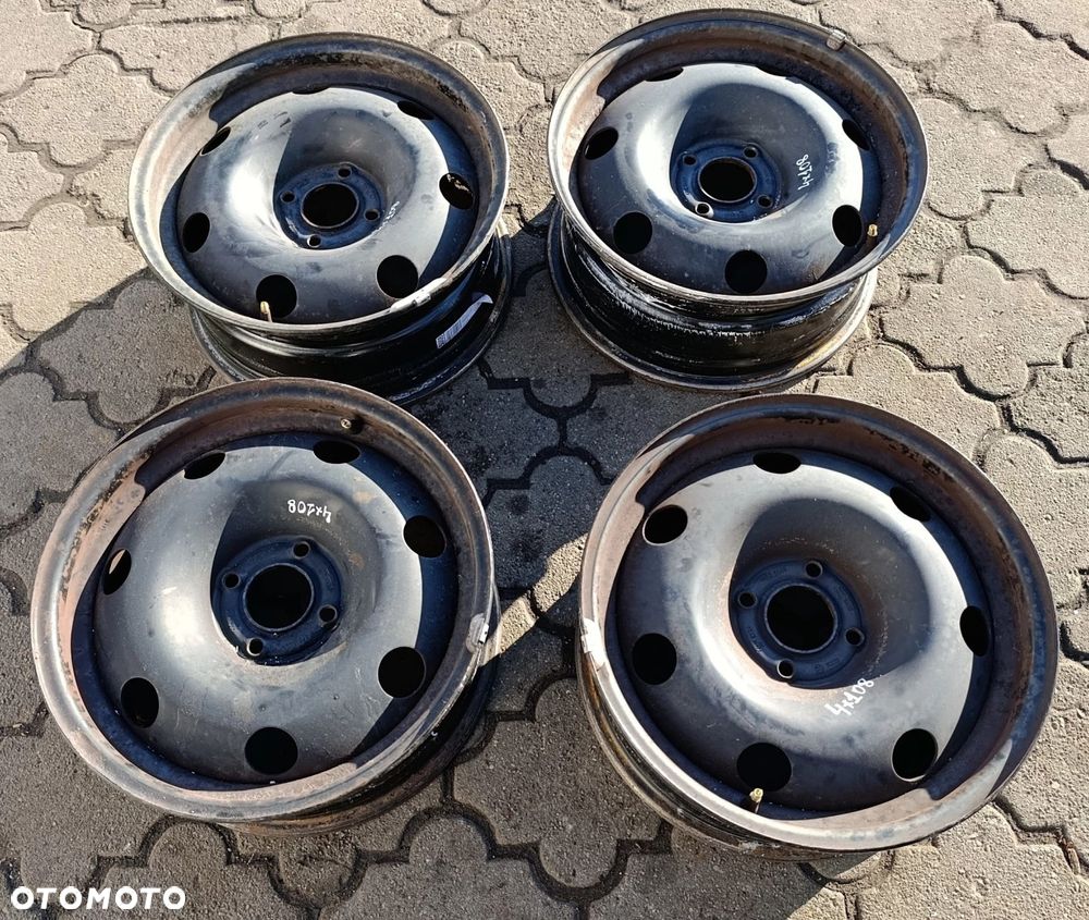 Peugeot Citroen felga stalowa 16" felgi 4x100 et 29 komplet Peugeot 207 307 308 206 - 1