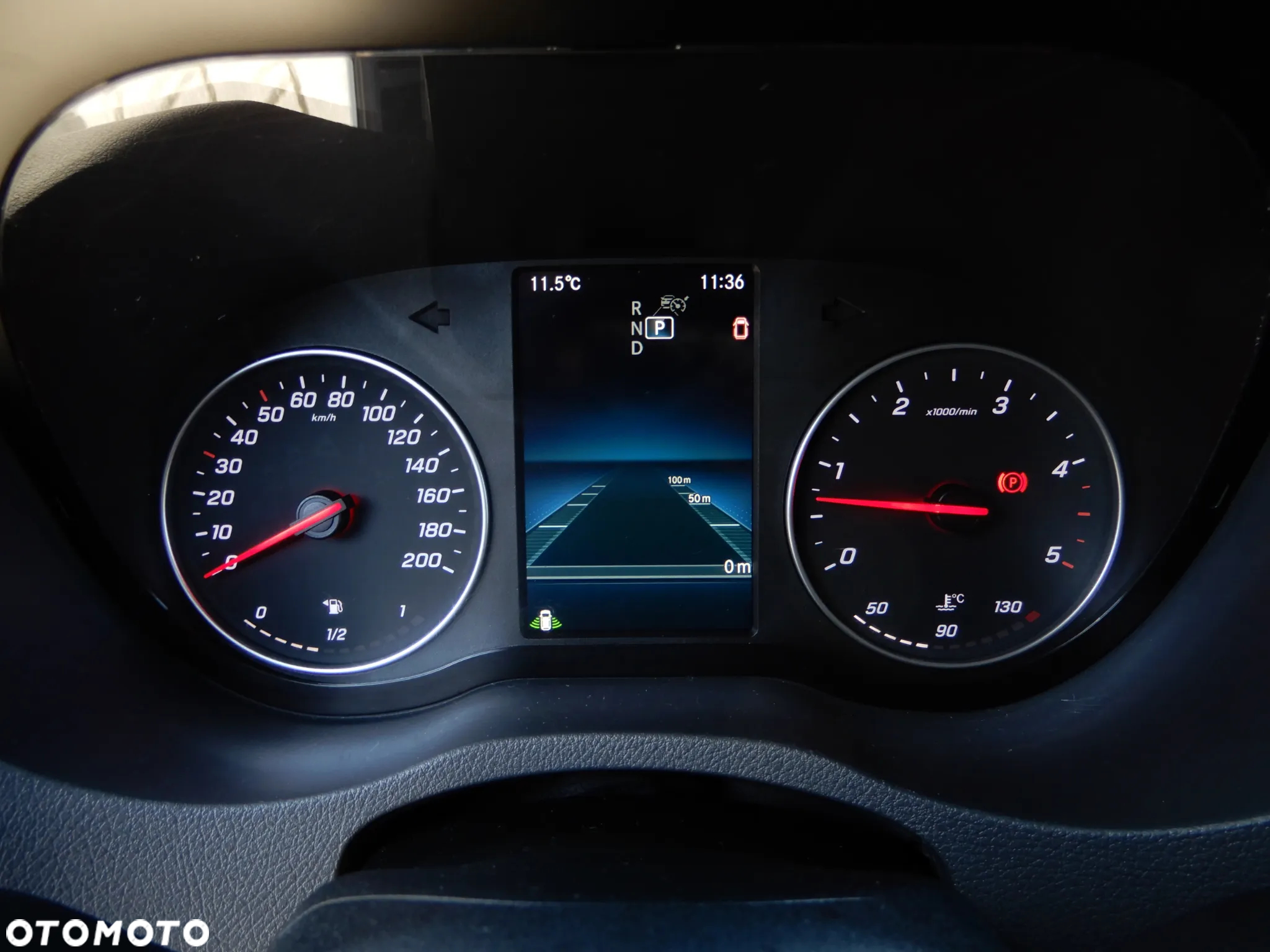 Mercedes-Benz Sprinter 319 CDI V6 3.0 CDI 190 KM 7G-Tronic Plus LONG Max 907 Furgon Blaszak Rozstaw Osi 4325 mm Full Opcja Stan Jak Nowy - 36
