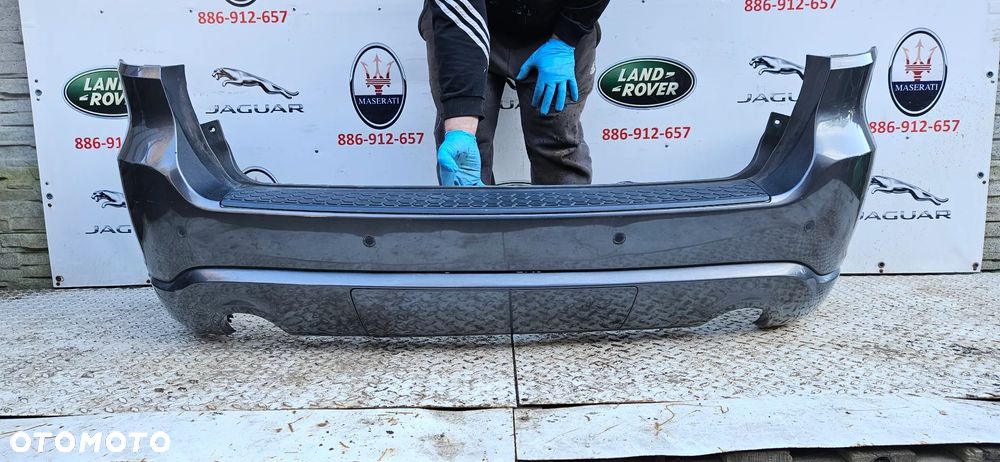 Dodge Durango III LIFT 2014- GT Kompletny zderzak tył pod 4x PDC oraz zaślepka na hak ZDERZAK POD 2 RURY kolor PAU wersja GT - 2