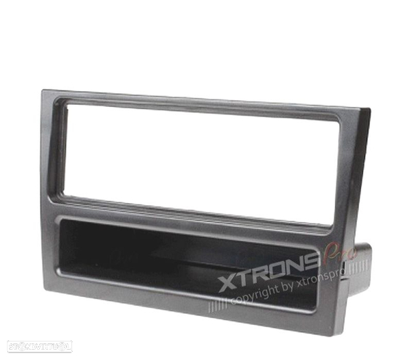 MOLDURA ADAPTADOR PRETO PARA RADIO 1-DIN PARA OPEL