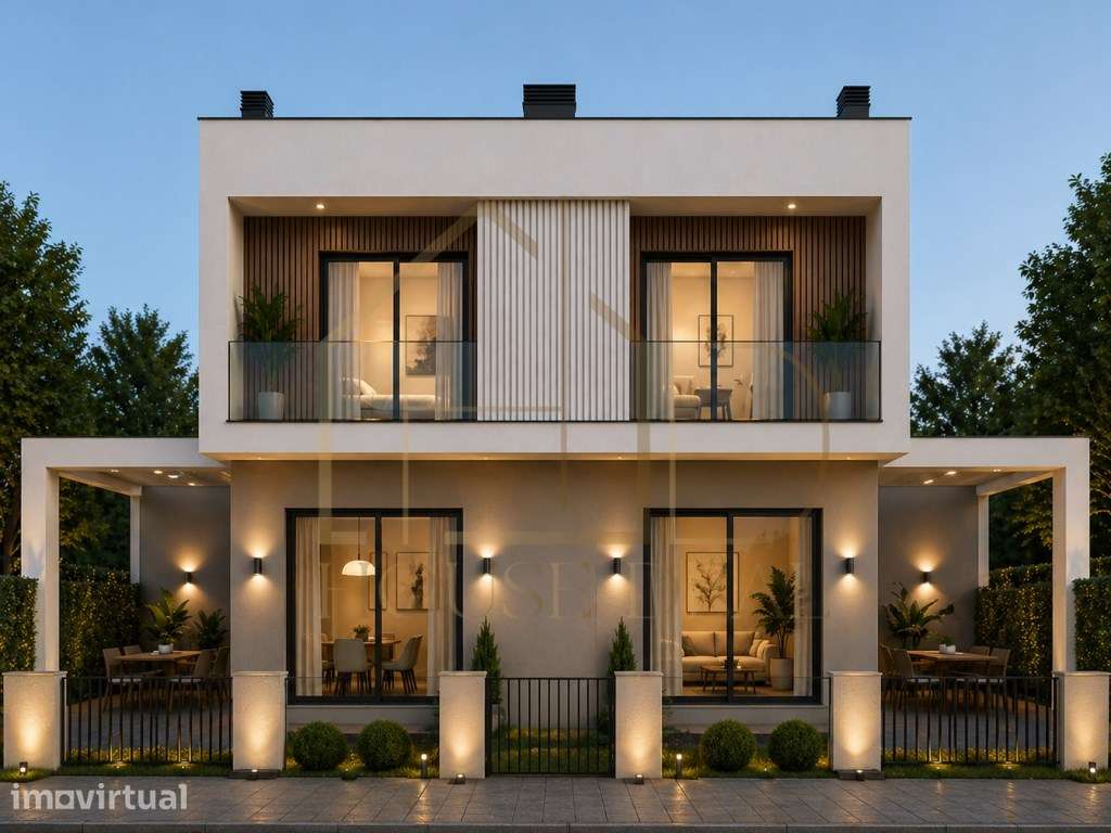 Lindíssima Moradia T3 com Pérgola. Pinhal do General. Fernão Ferro - Grande imagem: 2/27