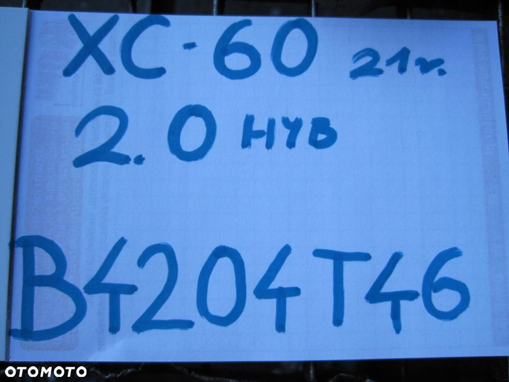 Silnik motor GOŁY VOLVO XC60 2,0HYB B4204T46 - 5