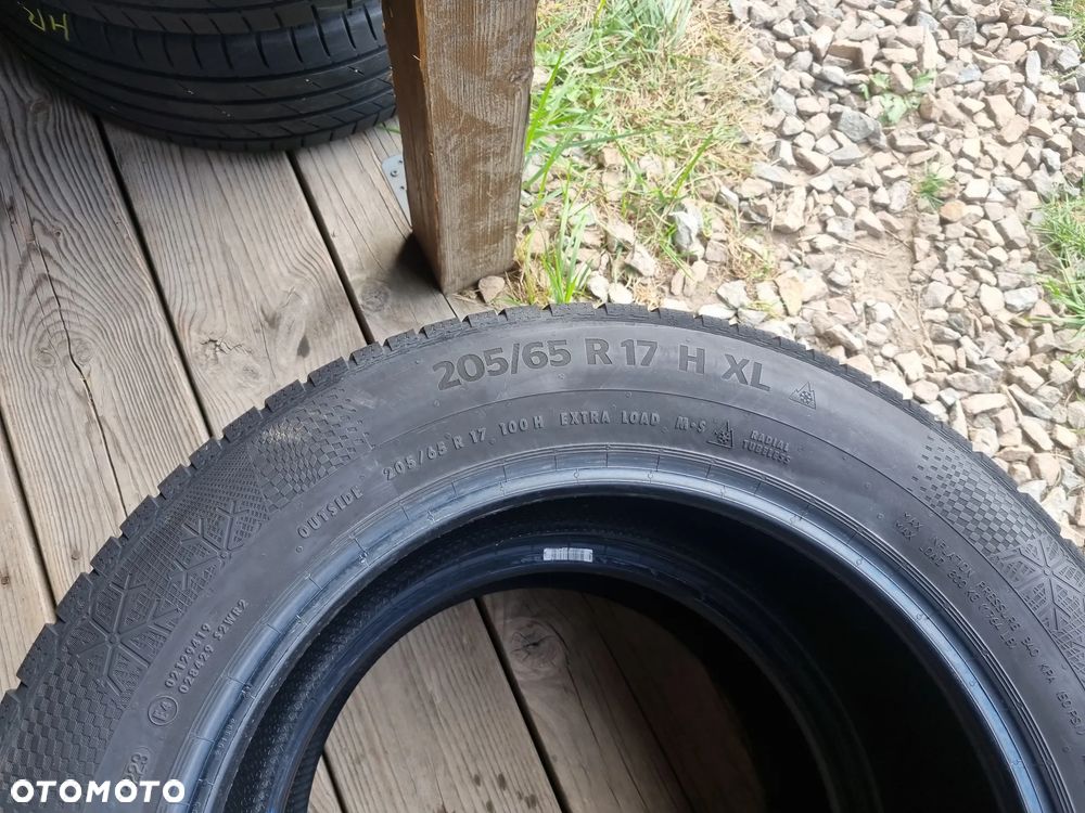 Opony CONTINENTAL WINTERCONTACT TS860S 205/65R17 2023r.6/5,5mm bdb stan - 12