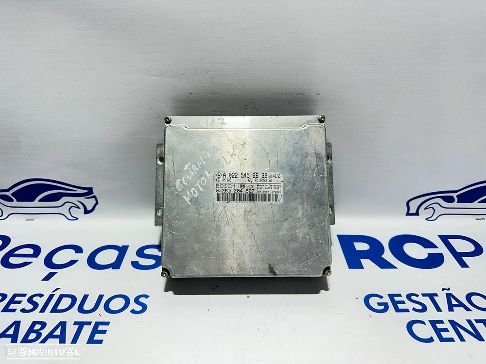 .Centralina Motor Bosch Mercedes Benz 2.3 Kompressor ME2.1 M111 111 A0225452632 0261204527 1996 - 2000