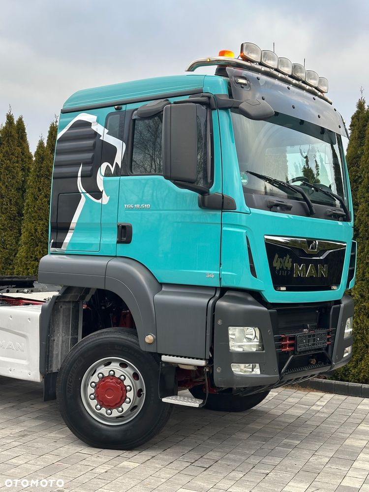 MAN / TGS / 18.510 / 4x4 / STAŁY NAPĘD + REDUKTOR  / ALLROAD / - 16