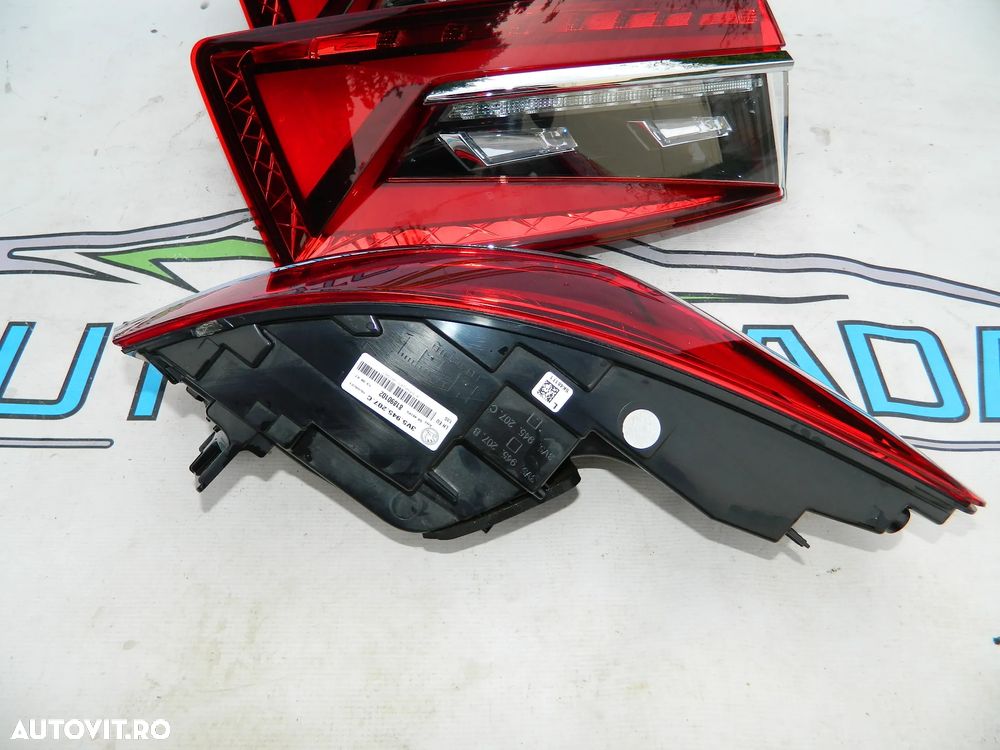 Stop Led stanga spate Skoda Superb 3 Facelift 2020-2022 cod 3V5945207C - 5