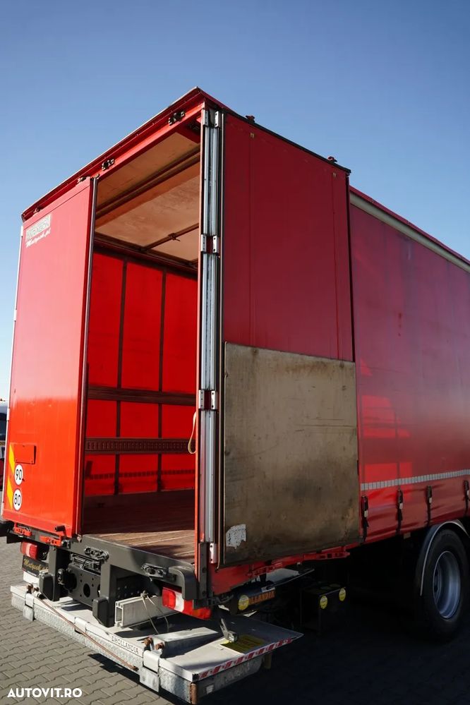 Mercedes-Benz ACTROS 1833 / CORTINĂ - 8,5 M / 4x2 / STREAM SPACE / LIFT DHOLLANDIA - 21