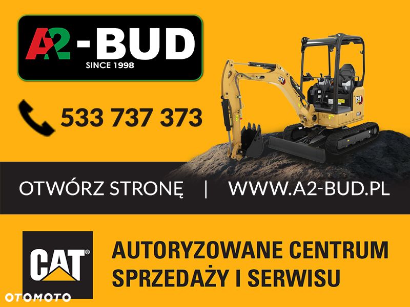 Caterpillar 304 CR / FABRYCZNIE NOWA / GWARANCJA 36 MIESIĘCY / KLIMATYZACJA / PRZECIWWAGA 225 kg / W ZESTAWIE 3 ŁYŻKI / - 10