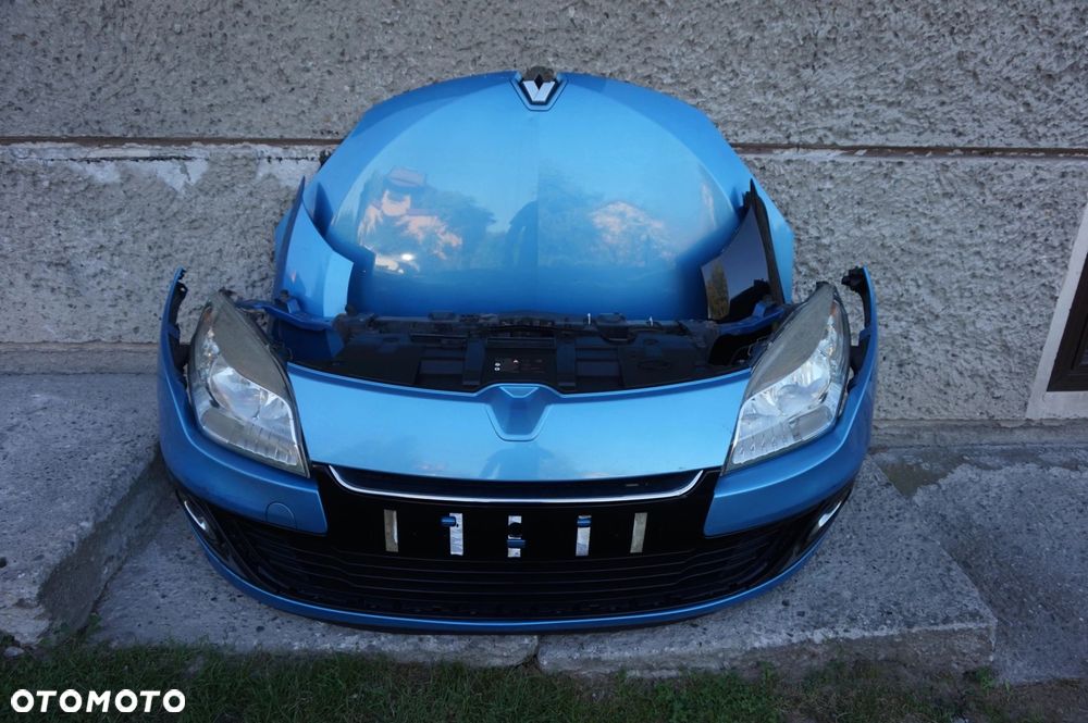 ZDERZAK MASKA BŁOTNIK KOMPLETNY PRZÓD RENAULT MEGANE III 3 LIFT 11/13r - 1