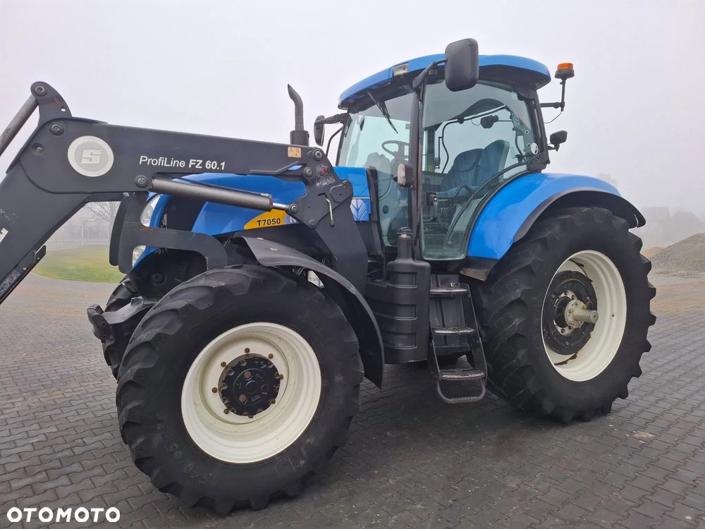 New Holland T7050 2011 Rok 9400 mtg, AutoCommand, Ładowacz czołowy Stoll, Nie Malowany, Stan Idelany - 13