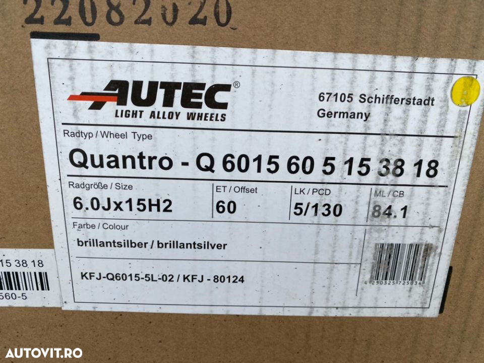vand jante aliaj Mercedes Sprinter pe 15” noi - 8