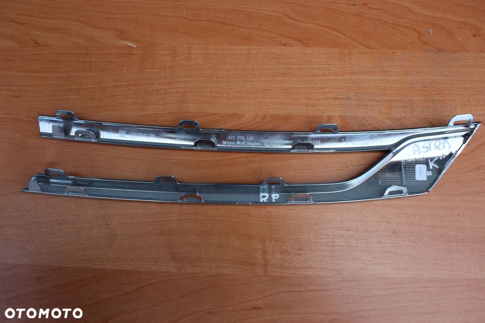 LISTWA CHROM ATRAPY PRAWA EUROPA  OPEL ASTRA K 13423642 - 3