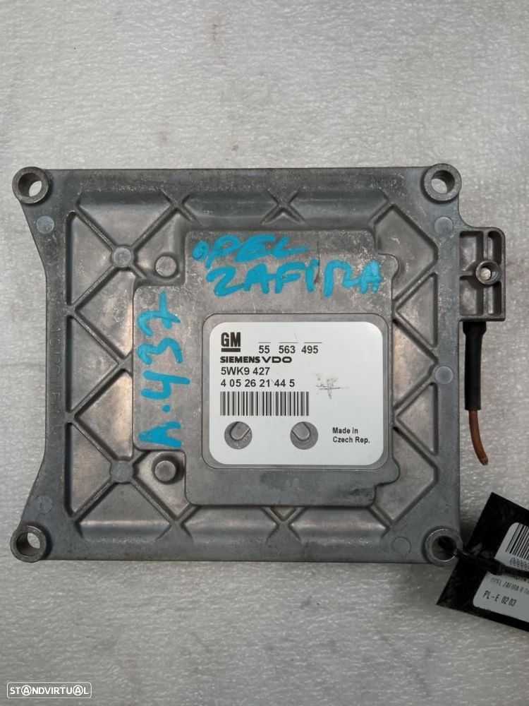 CENTRALINA DO MOTOR UCE OPEL ZAFIRA B - 1