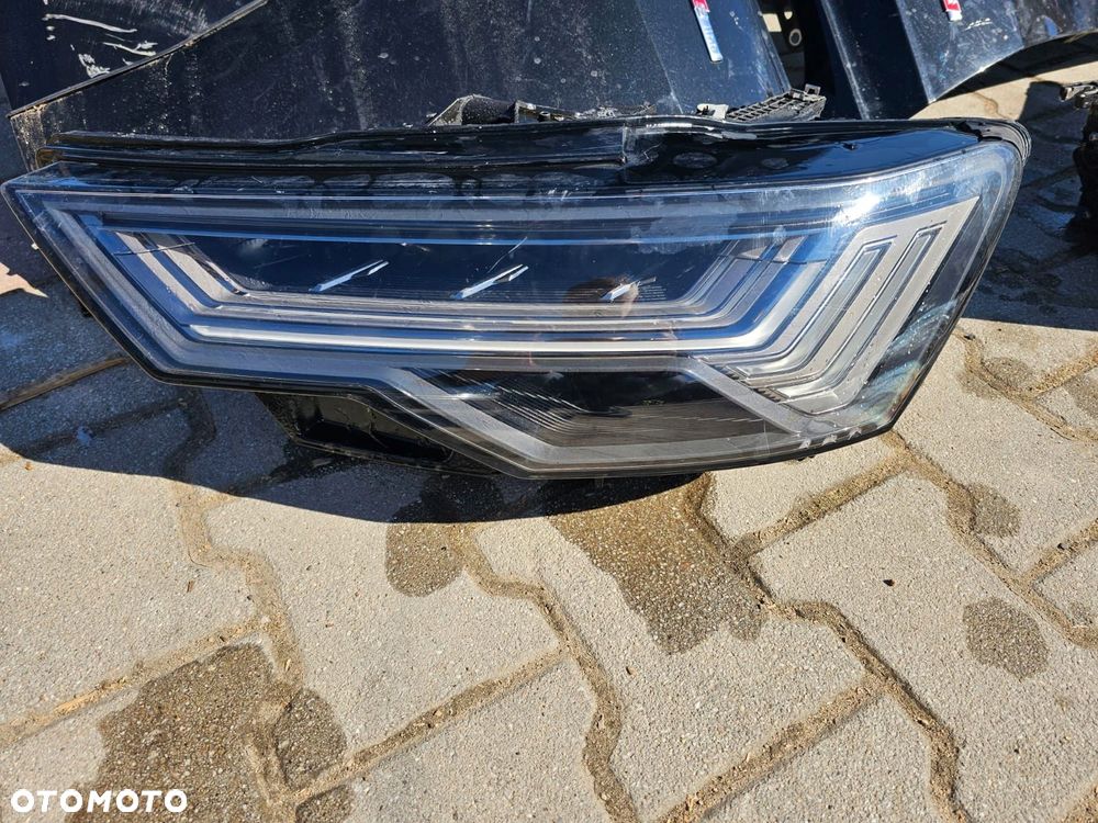 zderzak maska lampy pas przedni audi a6 4k s-line 3.0 tdi - 10