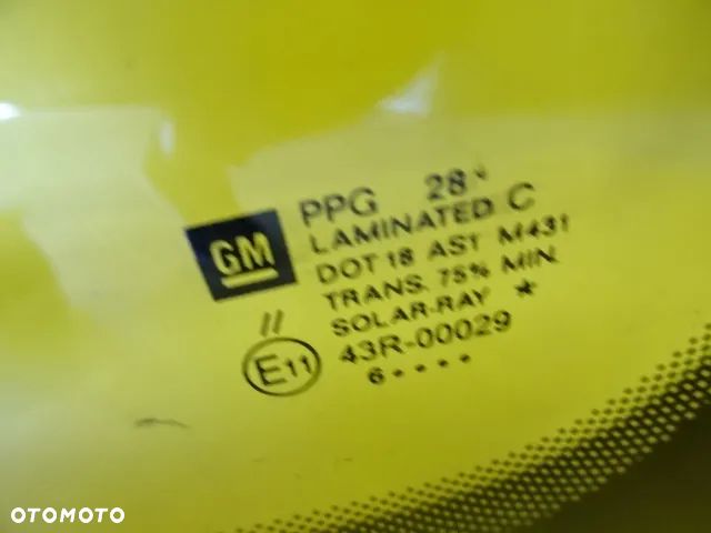 SZYBA CZOŁOWA PRZÓD PRZEDNIA OPEL MERIVA A NR206 - 6