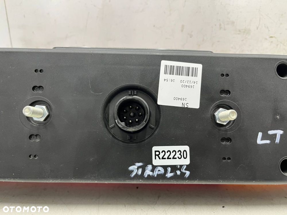 Lampa Iveco Stralis 02-19r. lewa tylna w oryginalna EU lewy tył 169400 - 12