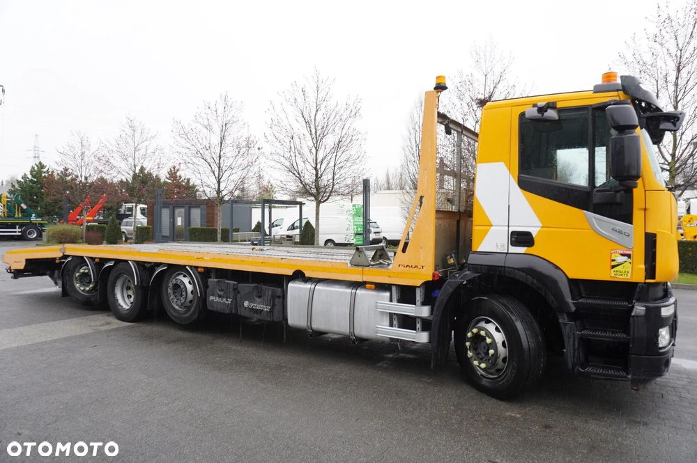 Iveco Stralis 420 8x2 / Zabudowa laweta Fiault / 2 osie skrętne / 17,6 t ładowności_251096 - 7