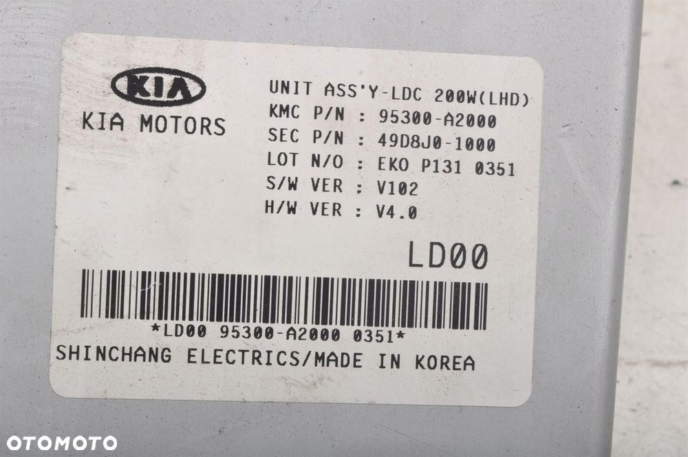 KIA PRO CEED II MODUŁ STEROWNIK ASSY 95300-A2000 - 4