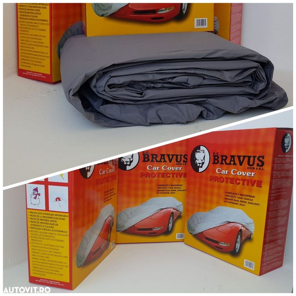 Husa Prelata auto Impermeabila Cauciucata Mercedes,Audi,Bmw,Jaguar - 3