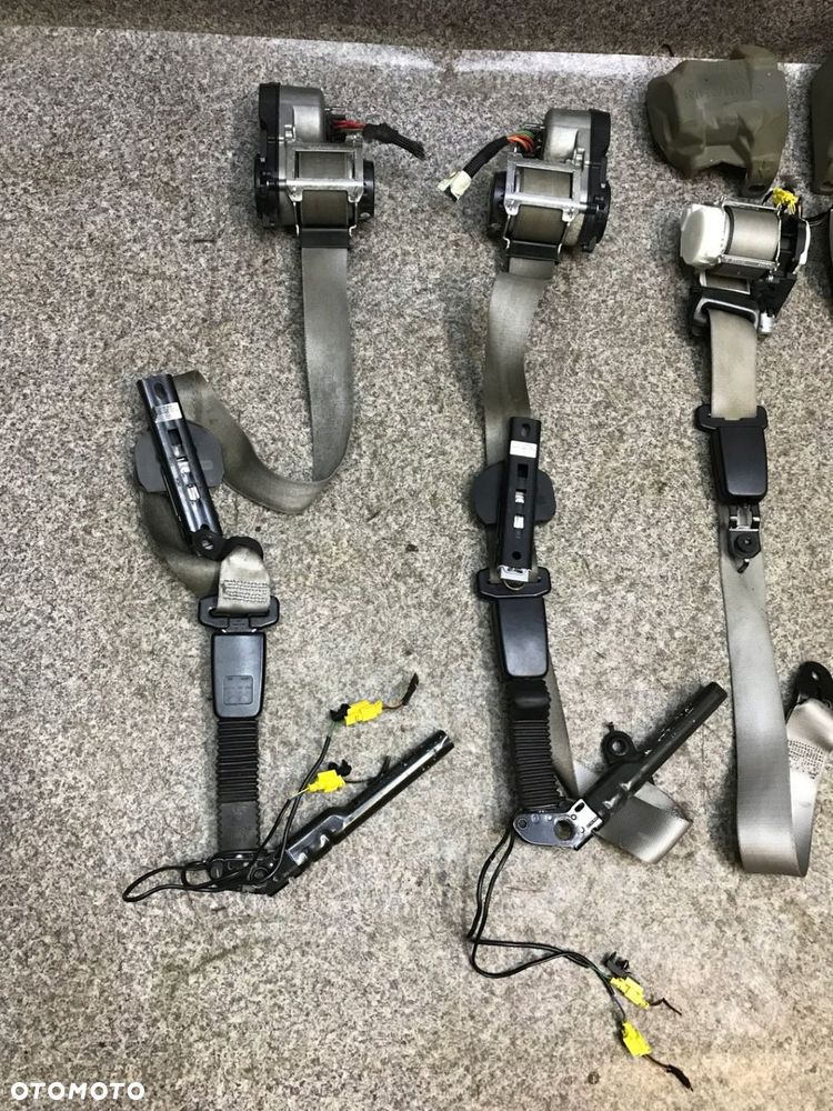 W251 zestaw pasy przod tyl poduszka kierowcy napinacze modul AIRBAG 6 osob - 2