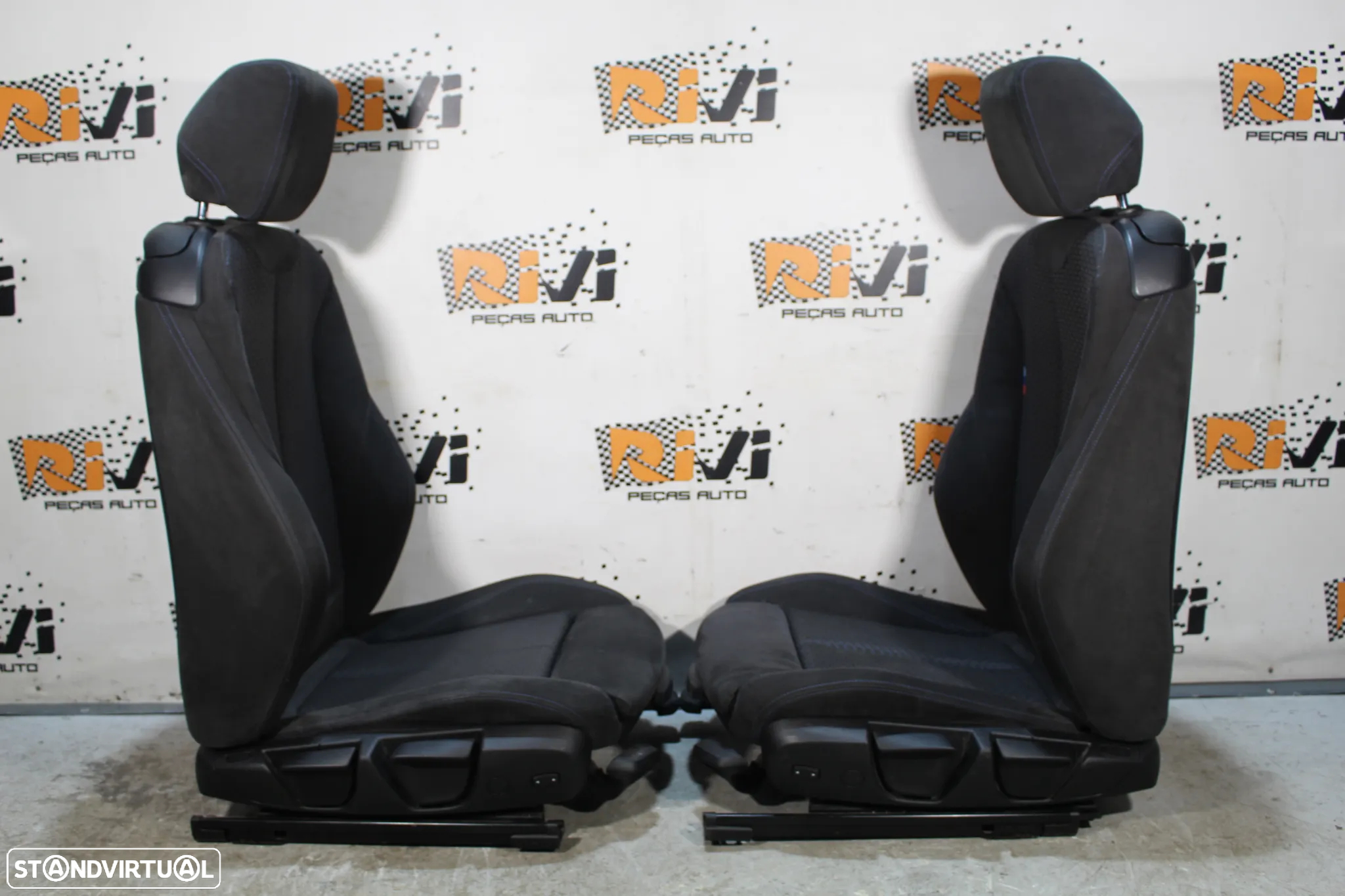 Bancos BMW Serie 2 F22 Pack M em Alcântara com Quartelas - 7