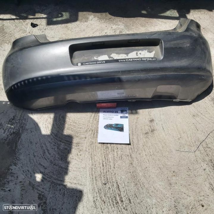 Para choques tras Volkswagen Polo 2011 cinzento - 1