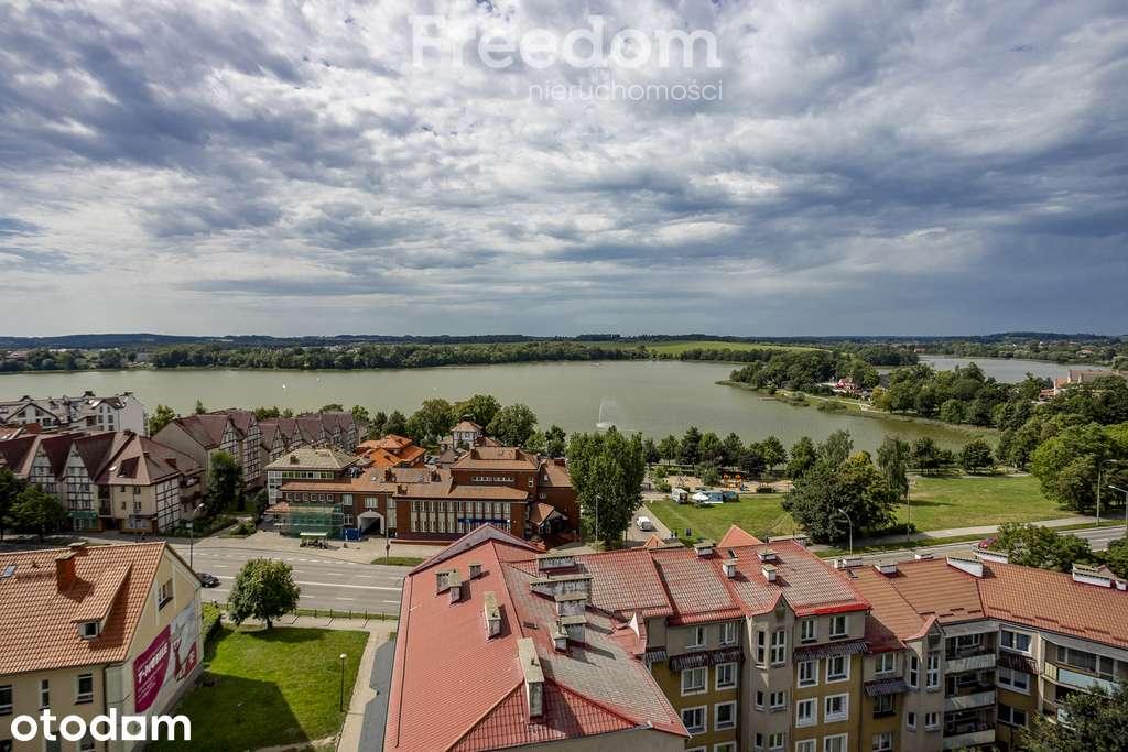 3 pokoje | centrum Ełku | widok na jezioro