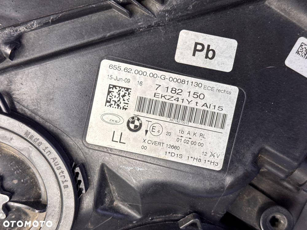 PRAWY BI XENON DYNAMIC BMW F01 F02 KOMPLETNA BDB EU - 6