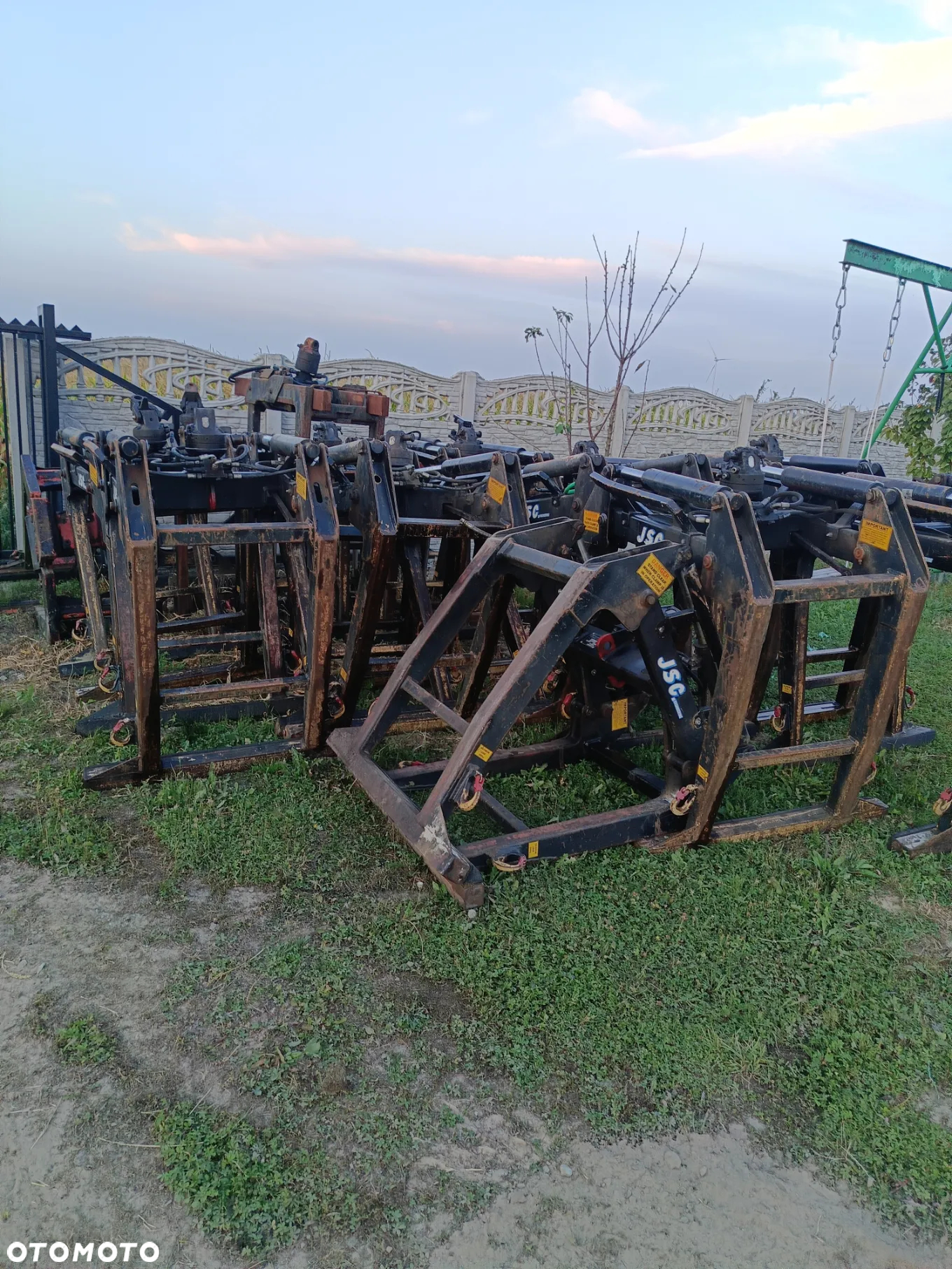 Chwytak do palet+ rotator, kompletny do hds - 5