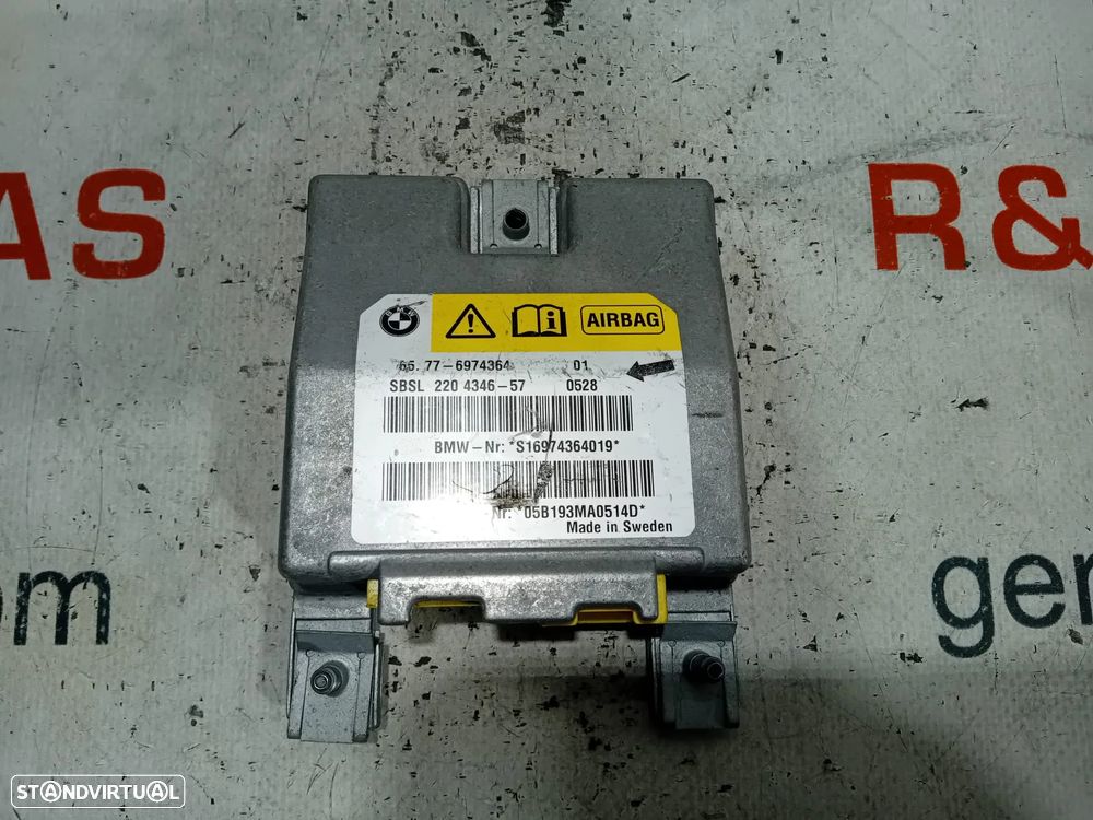 Centralina de Airbag BMW Série 5 E60 E61 220434657 Original - 1