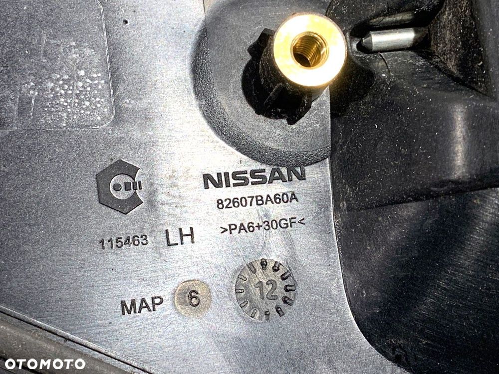 KLAMKA ZEWNĘTRZNA LEWY TYŁ  NISSAN JUKE (F15) 2010 - 2022 1.6 86 kW [117 KM] benzyna 2010 - 2022 - 4