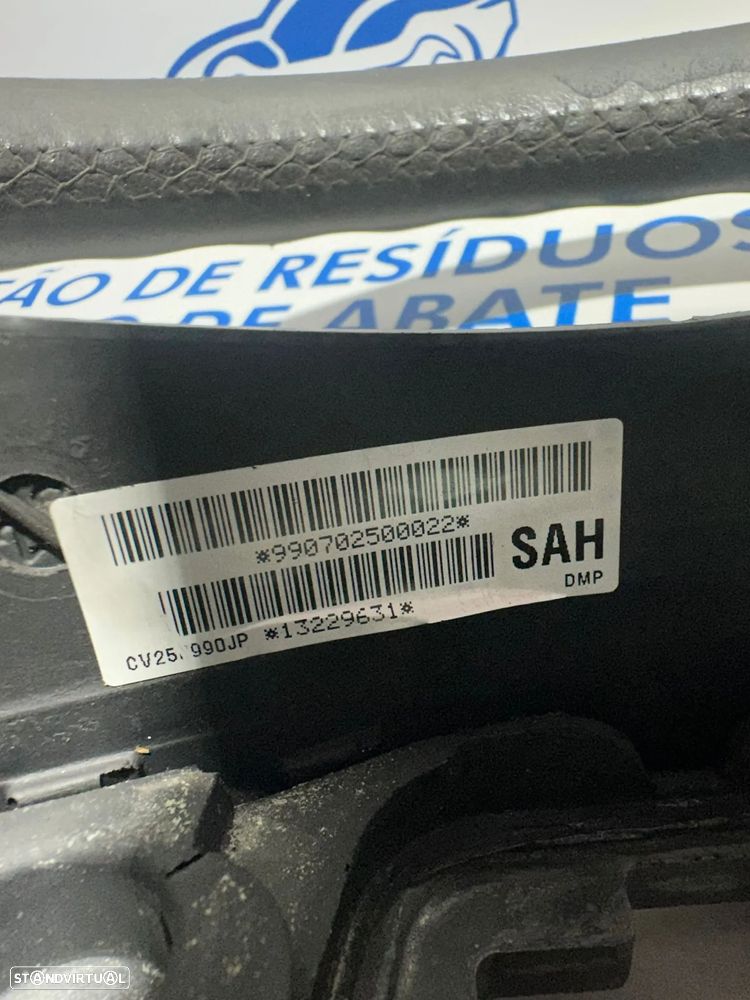 .Volante Pele Multifunções Botões GM Opel Corsa D S07 13229631 2006 - 2014 - 7