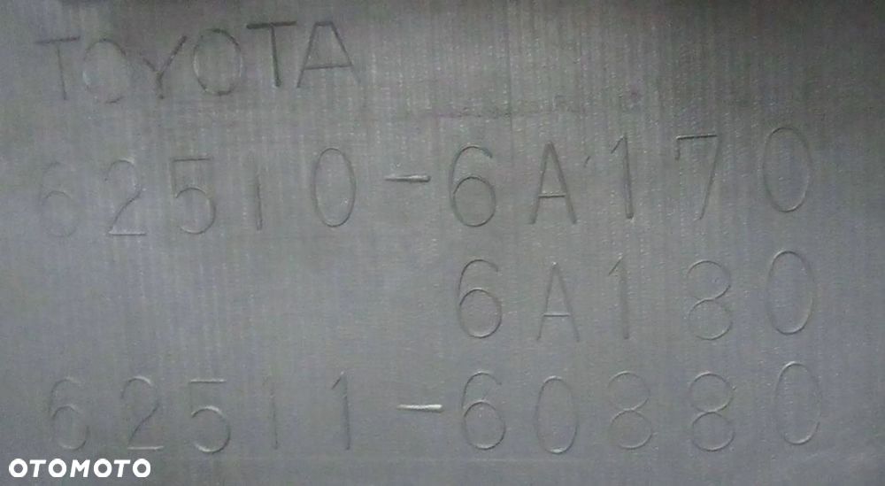 TOYOTA LAND CRUISER J120 OSŁONA BOCZEK BAGAŻNIKA PRAWY 625106A170 - 3