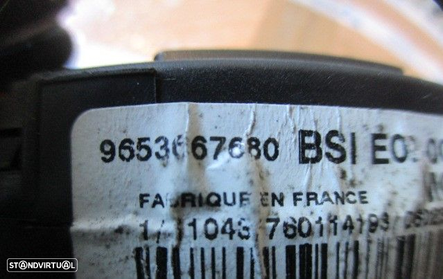 Centralina 9661728580 0281012525 9653667680 9641551180 PEUGEOT 206 VAN 2006 1.4HDI 70CV 3P BRANCO ORIGINAL - 9