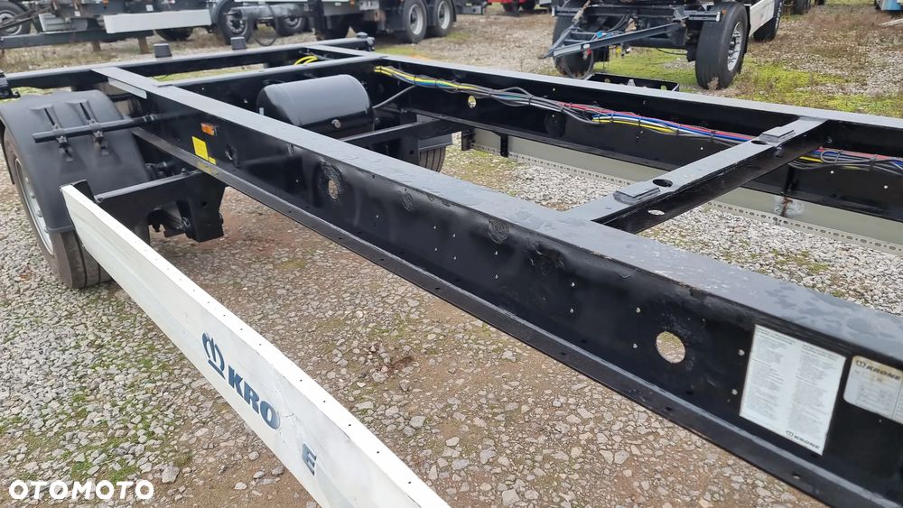 Krone 14.500zł netto PRZYCZEPA KRONE BDF JUMBO OPONY R19.5 OSIE BPW ECO PLUS ST.bdb - 5